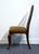Late 20th Century Hickory White Solid Mahogany Traditional Queen Anne Style Splat Back Dining Side Chair For Sale - Image 5 of 8