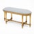 French Louis XVI Style Giltwood Six-Leg Bench, Circa 1900 For Sale - Image 4 of 9