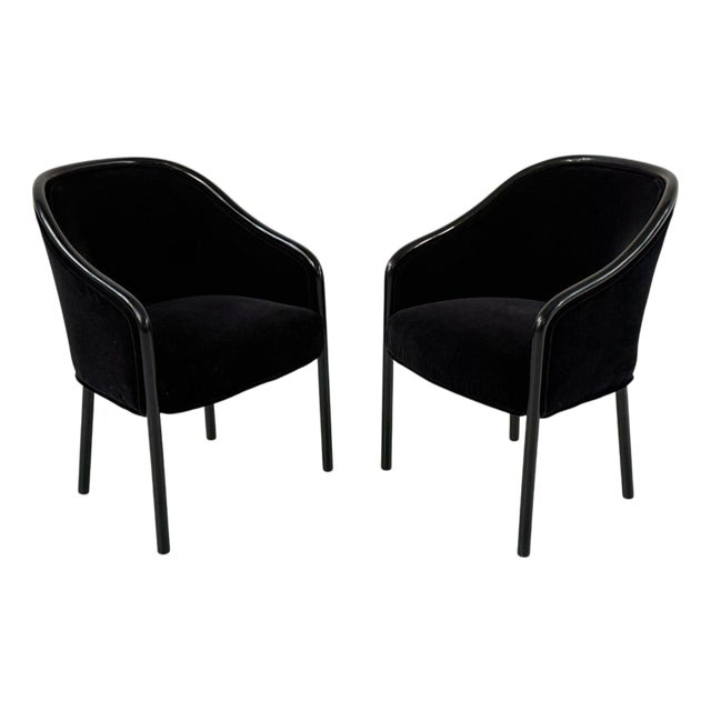 Pair Ward Bennett Armchairs for Brickel Associates, 1970 For Sale