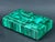 Gemstone Late 20th Century Carved Malachite Stone Jewelry Box For Sale - Image 7 of 11