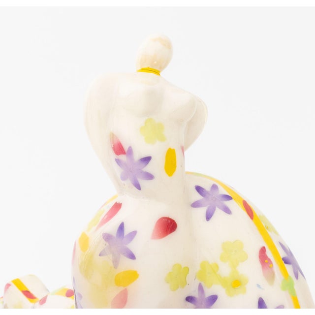 Francoise Abraham Woman Walking Resin Sculpture For Sale - Image 4 of 11