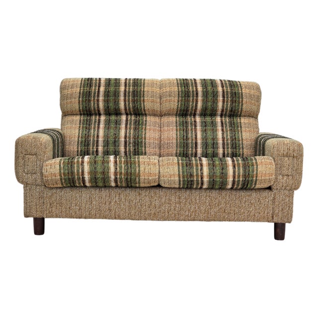 Danish 2-Seater Sofa in Furniture Wool by Nisbo Horsens, 1980s For Sale