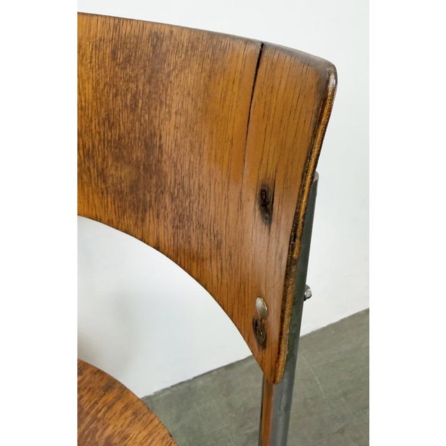 Metal Vintage Workshop Chair, 1960s For Sale - Image 7 of 18