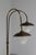 Scandinavian Art Deco Floor Lamp in Brass and Glass, 1920s For Sale - Image 10 of 18