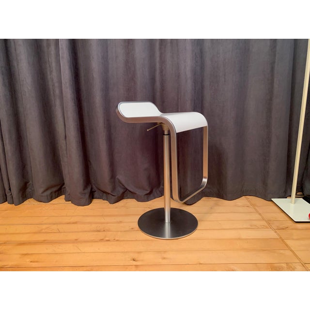 Wood Lem Bar Stool by Shin & Tomoko Azumi, 2000s For Sale - Image 7 of 16