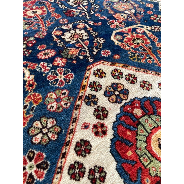 Antique Qashqai Rug, 1890s For Sale - Image 16 of 18