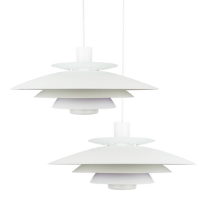 Vintage Danish Pendant Lamps from Form Light, Set of 2