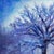 Early 21st Century Icy Morning Light by Christopher Clark | Oil on canvas Winter landscape with a frosted tree. For Sale - Image 5 of 5