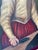 1969 Oil on Canvas Reproduction Giovanni Battista Moroni of Il Sarto 'The Tailor' - Framed For Sale - Image 11 of 17