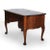 Antique Rj Horner Mahogany Serpentine Bombay Style Desk With Claw & Ball Feet For Sale - Image 17 of 17