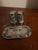 Mid-Century Modern Vintage Mexican Alpaca Silver-Tone Salt and Pepper Shaker Set For Sale - Image 3 of 4