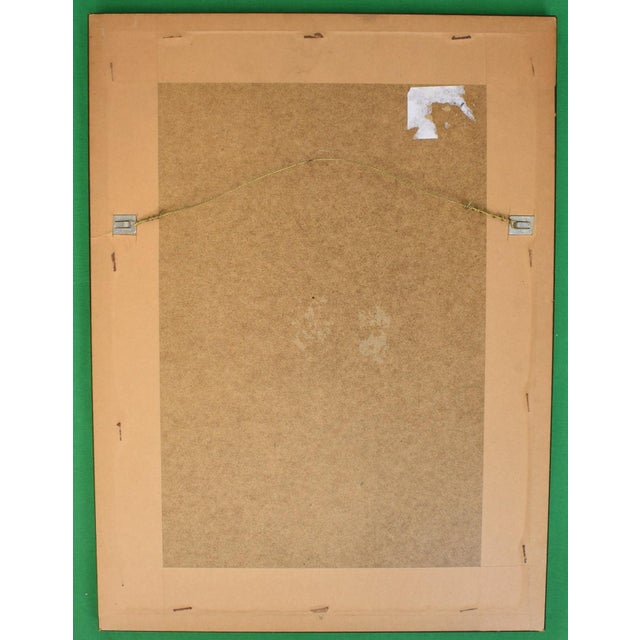 Canvas Sz: 10 1/2"H x 6 1/2"W Frame Sz: 17 1/2"H x 13"W Provenance: From The Collection of Nicholas Colquhoun-Denvers,...