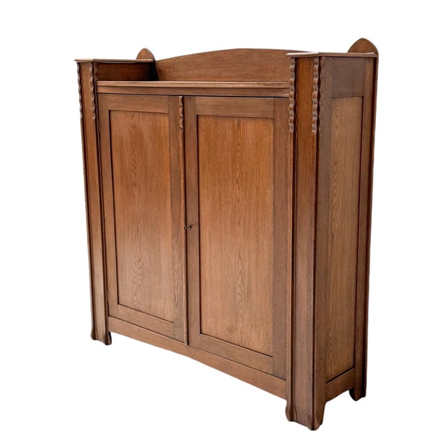 1910s Art Deco Amsterdamse School Bookcase by Piet Kramer, 1916 For Sale - Image 5 of 10