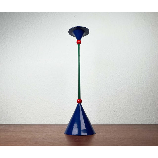 Vintage Metal Candleholder, 1980s For Sale - Image 4 of 11