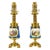 French Bleu Céleste Sèvres Vase Lamps, 19th Century, Set of 2 For Sale