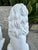 Vintage French White Painted Concrete Lions - A Pair For Sale - Image 11 of 15