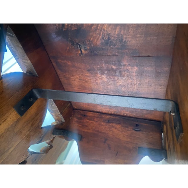 Late 19th Century Italian Rennaisance Style Sgabello Carved Hall Chair For Sale - Image 11 of 11