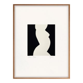 Original Gouache Painting "Figure 02" For Sale