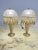 Mid-Century Modern Table Lamps in Mouth-Blown Glass Hand-Decorated with Pure Gold, 1980s, Set of 2 For Sale - Image 3 of 9