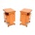 1930s Swedish Art Deco Bedside Cabinets in Satin Birch, 1930, Set of 2 For Sale - Image 5 of 11