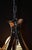 Art Deco French Five-Light Chrome, Bakelite & Opaline Glass Chandelier, 1930s For Sale - Image 15 of 18