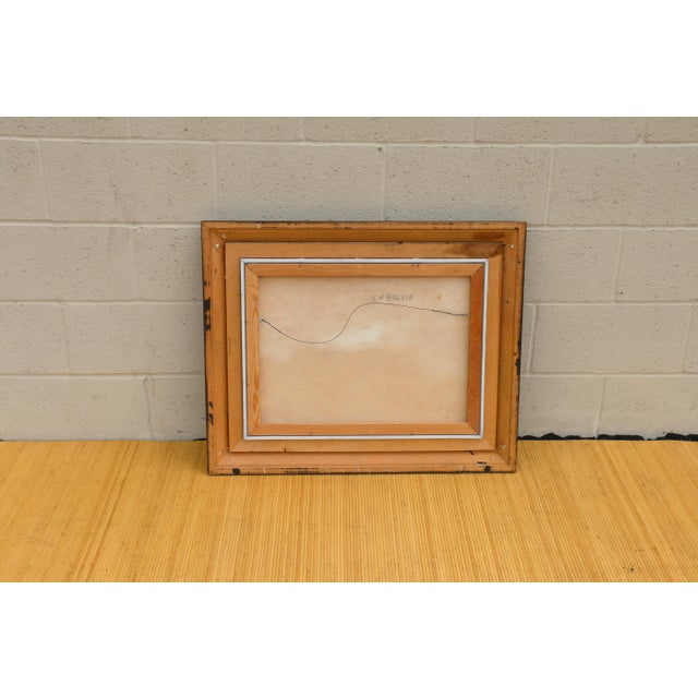 Original Vintage Oil Painting by Robert Lebrón For Sale - Image 11 of 12