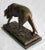 20th-Century French Dark Brown Bronze Dog Sculpture For Sale - Image 3 of 6