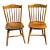 Late 20th Century Hitchcock Spindle Back Country Windsor Side Chairs (2) For Sale