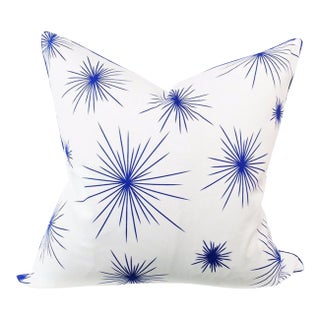 The Blush Label Ella Urchin Pillow - Royal Blue For Sale