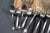 1920s Christofle Boréal Art Deco Silver-Plated Flatware Set by Luc Lanel - 37 Pieces with Case For Sale - Image 15 of 17