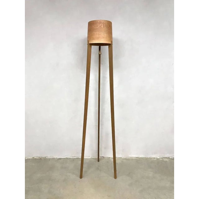 Dutch Tripod Floor Lamp by Erik Hatters For Sale - Image 6 of 6