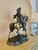 French Large Bronze Figure of Horse & Rider Cavalier For Sale - Image 3 of 11