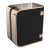 "Galata" Side Table With Bronze and Stainless Steel, Handmade For Sale