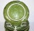 Belo Faiancas Portugal Green Cabbage Salad Plates- Set of 8 For Sale - Image 4 of 4