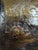 2000 - 2009 Louis XVI Style Trumeau with Decorative Panel and Mirror For Sale - Image 5 of 9