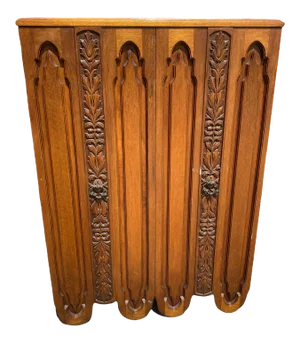 Freed Waran Chifforobe Chest With Two Baroque Knockers