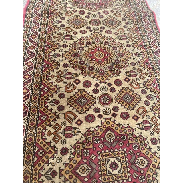 Small Vintage Azerbaïdjan Rug For Sale - Image 8 of 11