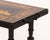Wood Italian Two-Tier Marquetry Ebonized Games Table, 19th Century For Sale - Image 7 of 8