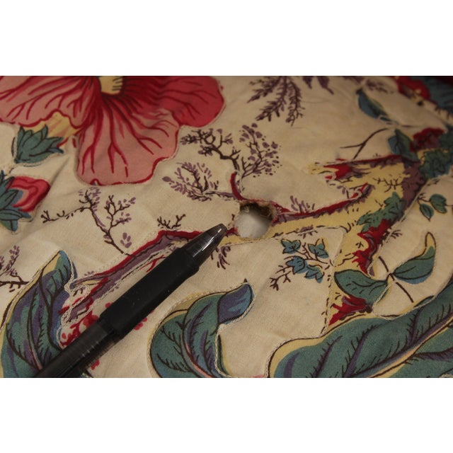 Hickory Chair Mahogany Frame Sheridan Style Loveseat Settee For Sale - Image 14 of 17