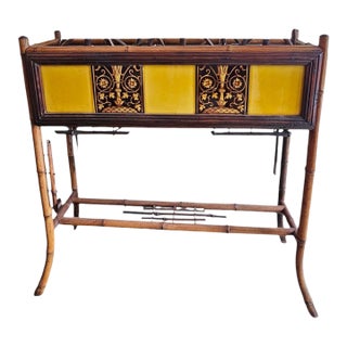 19th Century Aesthetic Movement Bamboo Planter For Sale