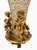 Metal Crystal Cornet Vase with Putti from Maison Tahan For Sale - Image 7 of 13
