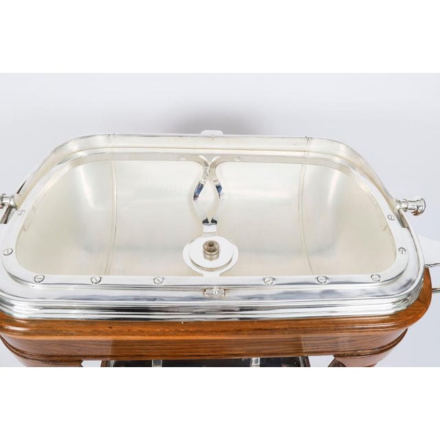 Vintage Silver Plated Roast Beef Trolley For Sale - Image 10 of 18