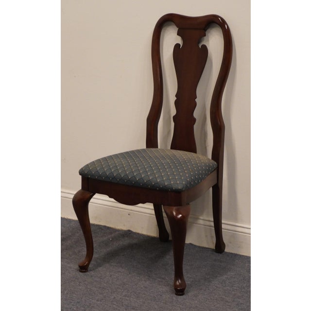 THOMASVILLE FURNITURE Collector's Cherry Traditional Style Dining Side Chair 10121-831 40" High 21.5" Wide 21.5" Deep...