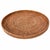 Artifacts Rattan Round Serving Ottoman Tray 28" Diameter, Honey Brown For Sale In Houston - Image 6 of 6