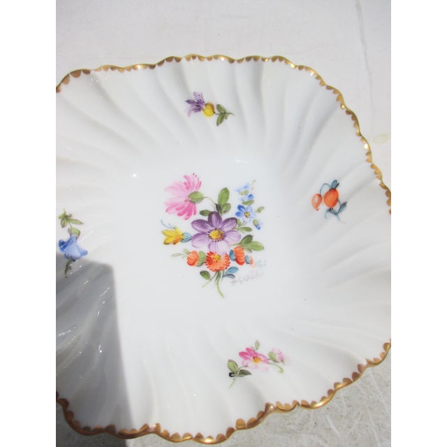 Nymphenburg Porcelain Nymphenburg Germant West Germany 80s Porcelain For Sale - Image 4 of 11