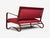 Jacques Adnet, Rare Two Seater Sofas, Leather, Steel, France, 1950s For Sale - Image 13 of 15