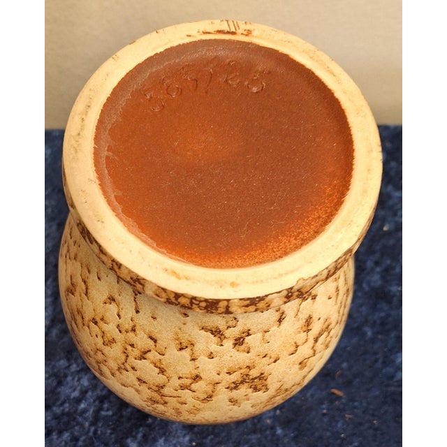 Mid-Century Modern German Ceramic Vase, 1960s For Sale - Image 4 of 5