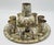 Emilia Castillo 1960s Mexican Brass and Abalone Shell Pitcher Set With Tray and Eight Cups - 10 pcs For Sale - Image 4 of 18