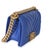 Traditional Blue Lambskin Chevron Quilted Small Boy Bag For Sale - Image 3 of 9