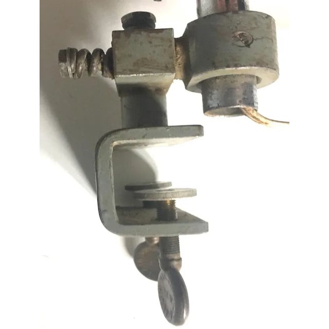 Metal Telescopic Lamp by Alphonse Pinoit for Ki-e-klair, 1950s For Sale - Image 7 of 10